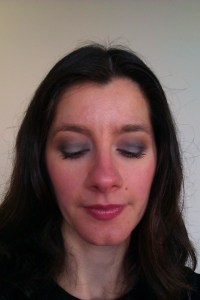 Look 1: Revlon Colourburst Lip Butter in 'Berry Smoothie'