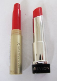 Pic 2 MF lipstick balm and revlomn colourstay butter in wild watermelon