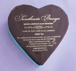 Too Faced Sweetheart Bronzer in Sweet Tea (underside)