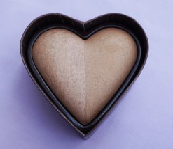 Too Faced Sweetheart Bronzer in Sweet Tea (lighter golden-brown shade on left; toffee-brown shade on right)