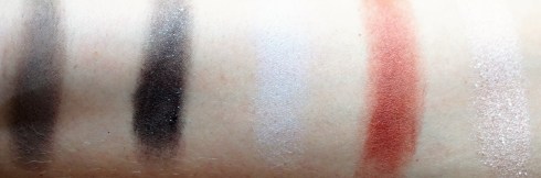 First Row Shades (left to right): Suspend, Oil Slick, Roadstripe, Gash, Midnight Cowboy