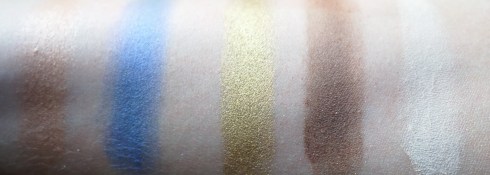 Fourth Row Shades (left to right): Moonflower, UV-B, Goldmine, Twice Baked, Anonymous